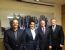 Arlei Abreu Silva, diretor regional da ABDTur Nordeste; Geraldo Fleury, presidente da ABDTur; Francisco Leme, presidente da Abav-SP; e Edmar Bull, vice-presidente da Abav-SP